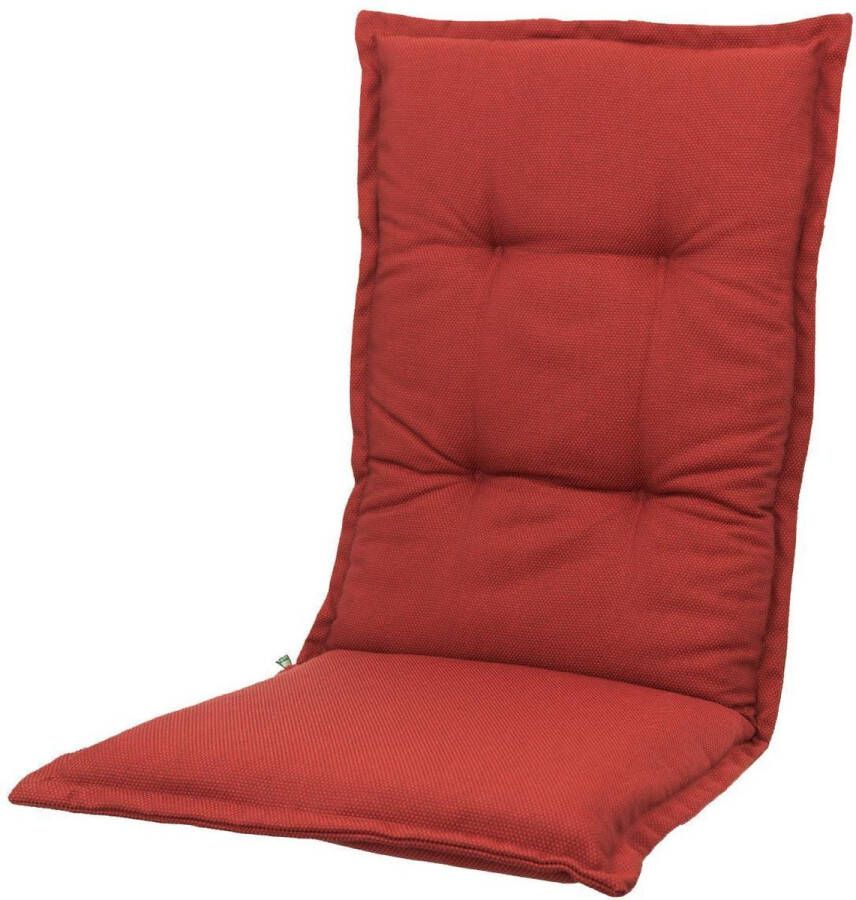 Kopu Tuinkussen Hoge rug Manchester Red 125x50 cm Extra comfort