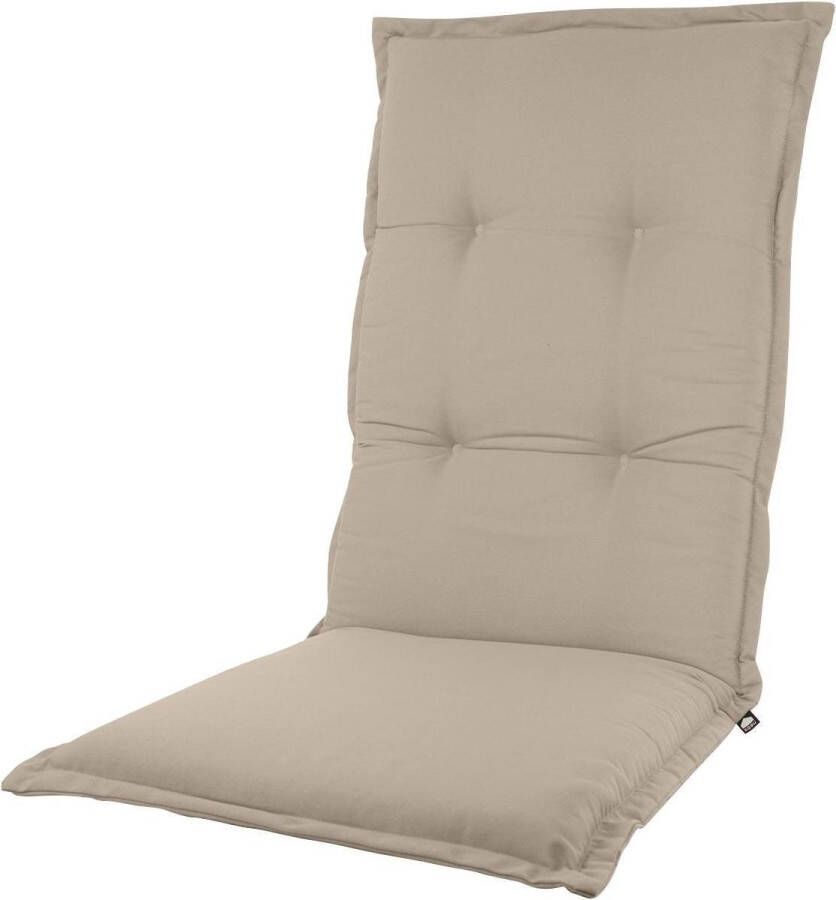 Kopu Tuinkussen Hoge rug ® Prisma Tan 125x50 cm Extra comfort