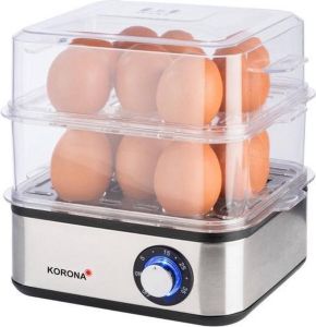 Korona 25303 XXL eierkoker -geschikt voor 16st met stoomfunctie