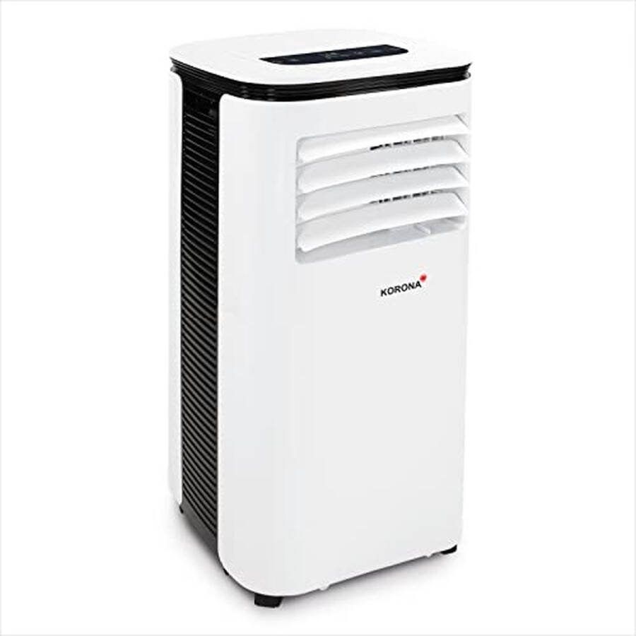 Korona 82001 Iceberg 9.0 ECO Mobiele airco 9000 BTU Kamers tot 34 m² 3-in-1 airco ontvochtiger en ventilator Mobiele Airconditioner met afstandsbediening en Raamafdichting