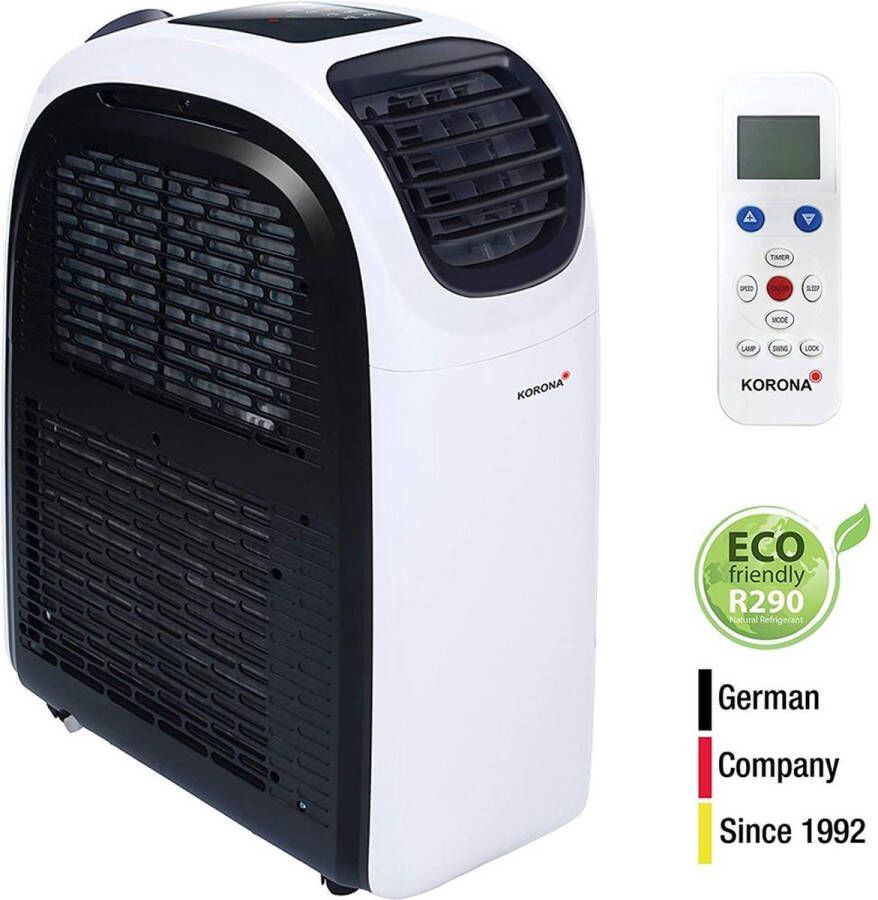 Korona 82002 6-in-1 Mobiele airco 60 m2 12000 BTU kan koelen en verwarmen