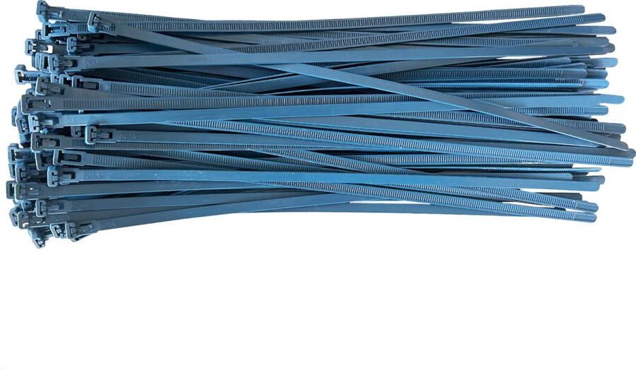 Kortpack Detecteerbare kabelbinders hersluitbaar 368mm x 7.6mm 100 stuks + pen (099.4448)