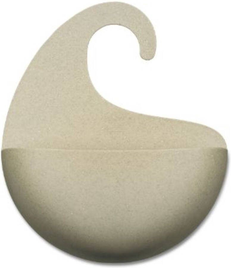 Koziol Recycled Surf XS Badkamer Organizer Gerecycled Kunststof Bruin