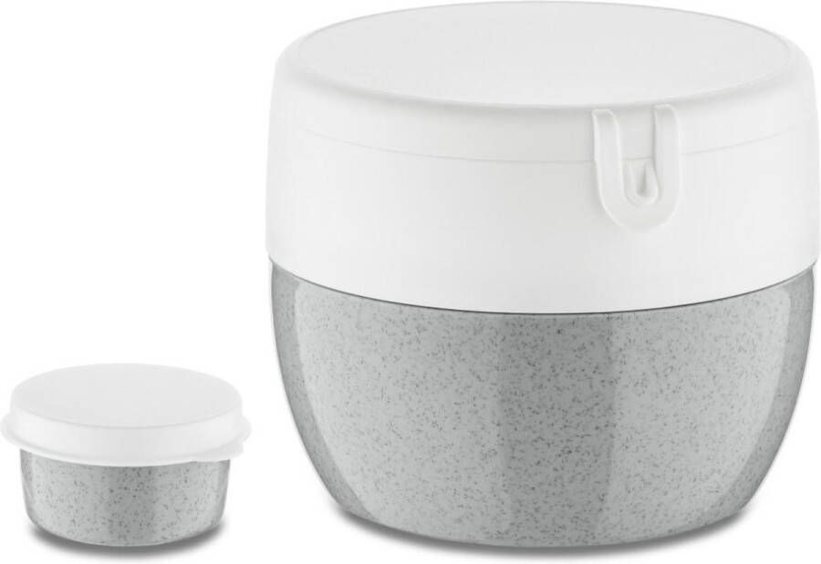 Koziol Bento Box Medium Organic Grijs | BentoBox M