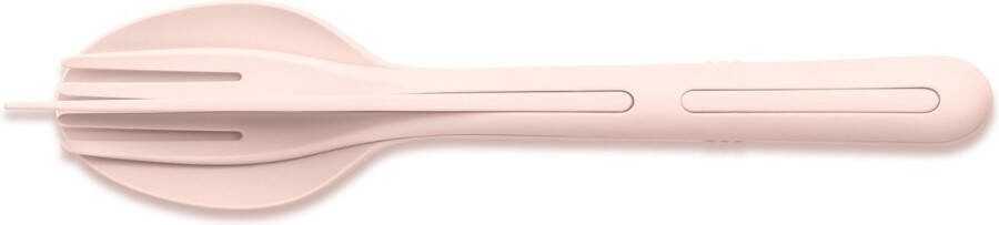 Koziol Bestekset Klikk 22 2 Cm Thermoplast Roze 3-delig