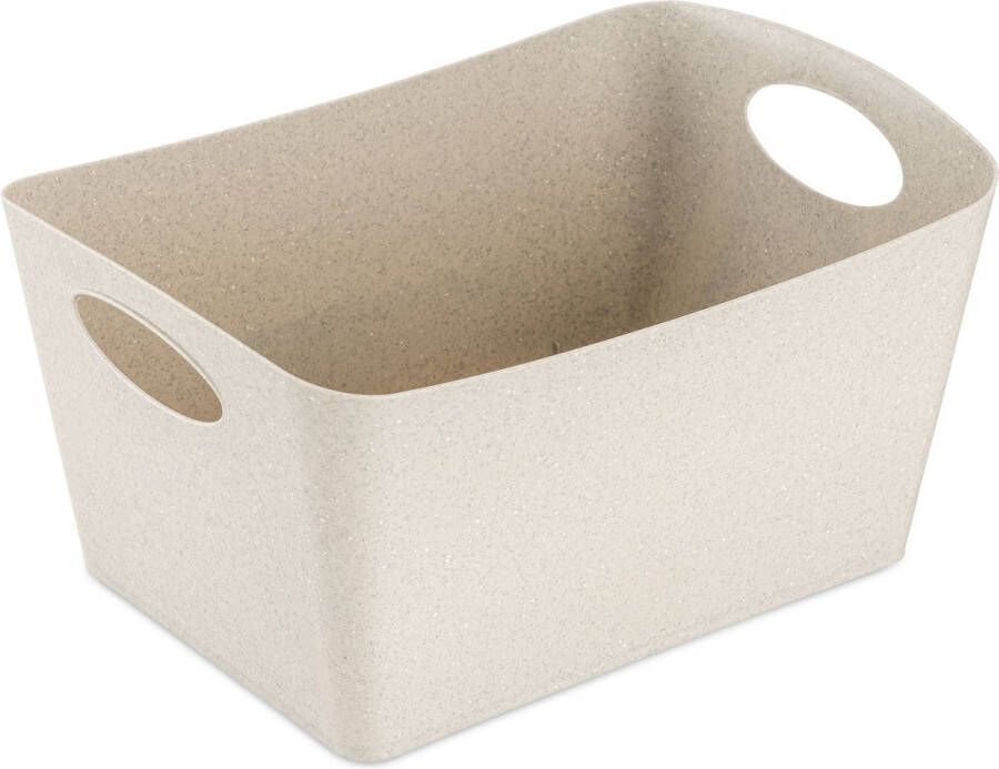 Koziol Recycled Boxxx M Opbergbox 3 5 liter Kunststof Beige