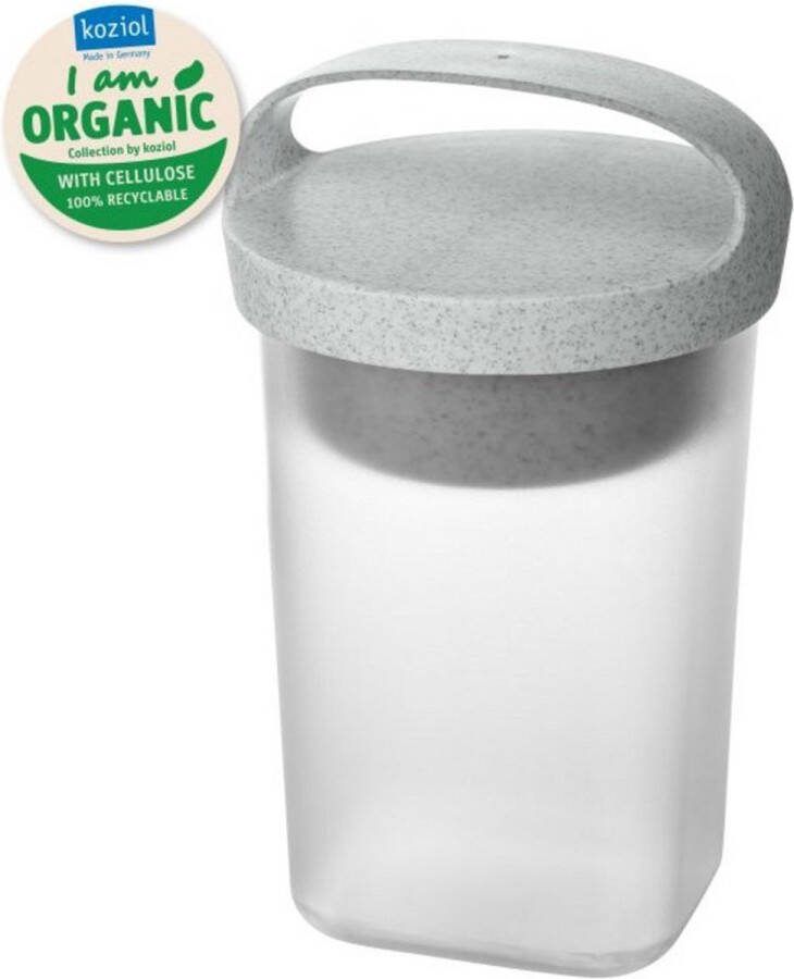 Koziol Buddy Snackpot 700 ml with Lid Organic