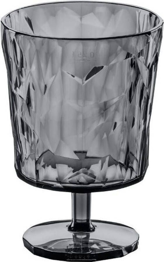 Koziol drinkglas Club S 250 ml transparant grijs