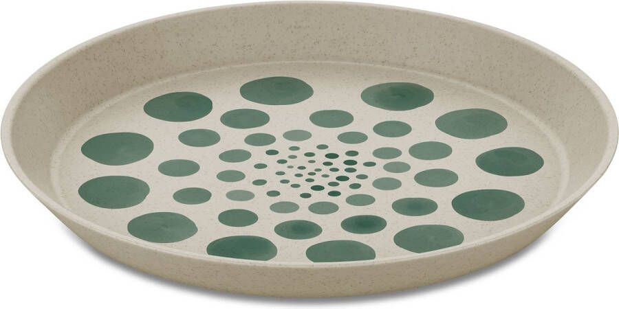 Koziol Connect Plate ø 20 5 Monstera Dots Set of 4 Pieces