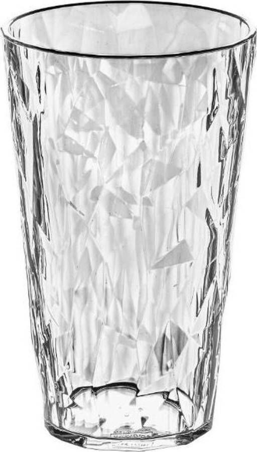 Koziol Club L Waterglas 400 ml Kunststof Transparant