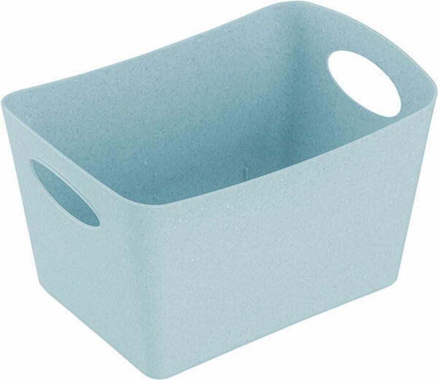 Koziol Opbergbox 1 L Organic Recycled Natuur Bloemen Blauw Boxxx S