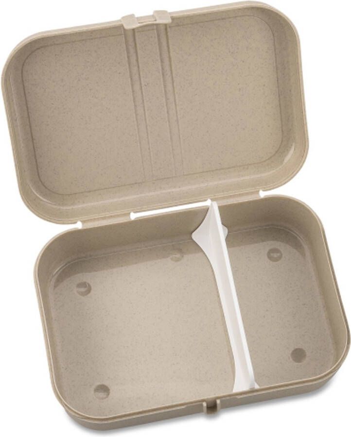 Koziol Lunchbox met Verdeler Organic Zand Beige | Pascal L