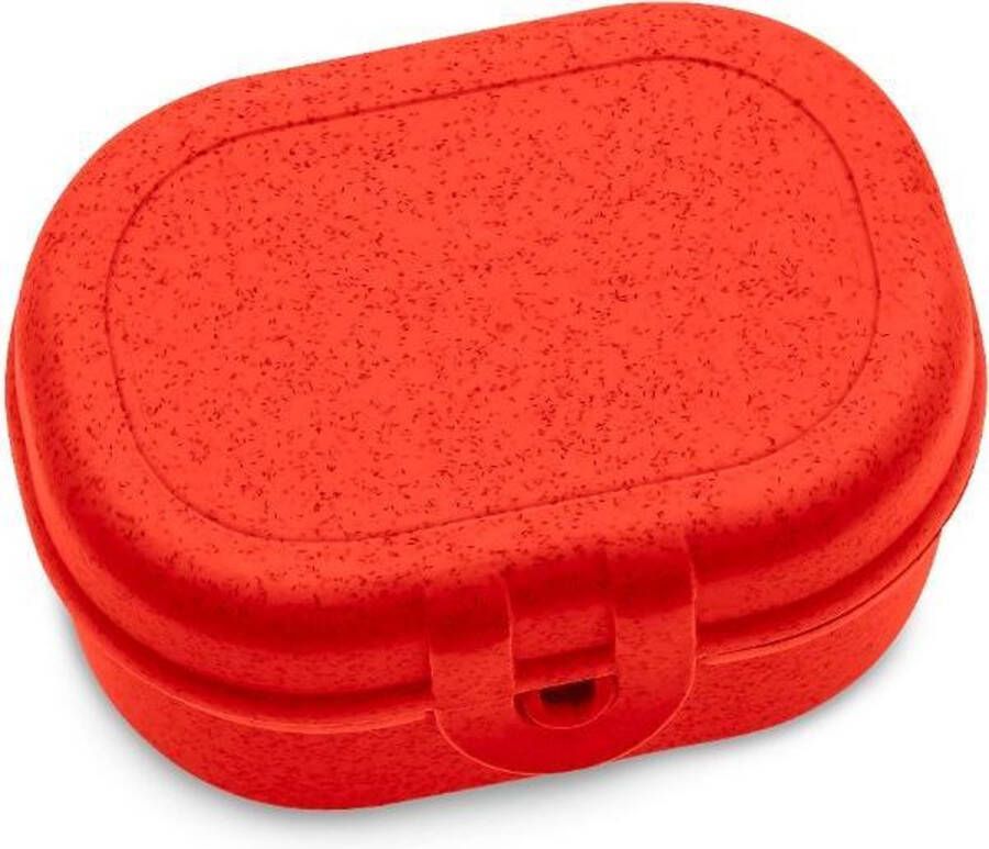 Koziol Lunchbox Mini Organic Rood | Pascal Mini