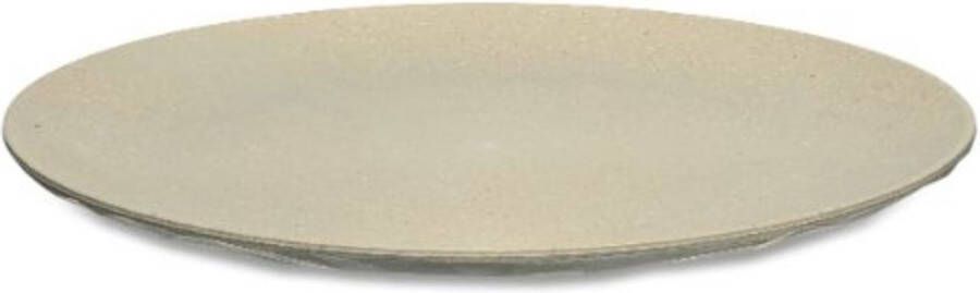 Koziol Rond bord 26 cm Set van 4 Organic Zand Beige | Club Plate