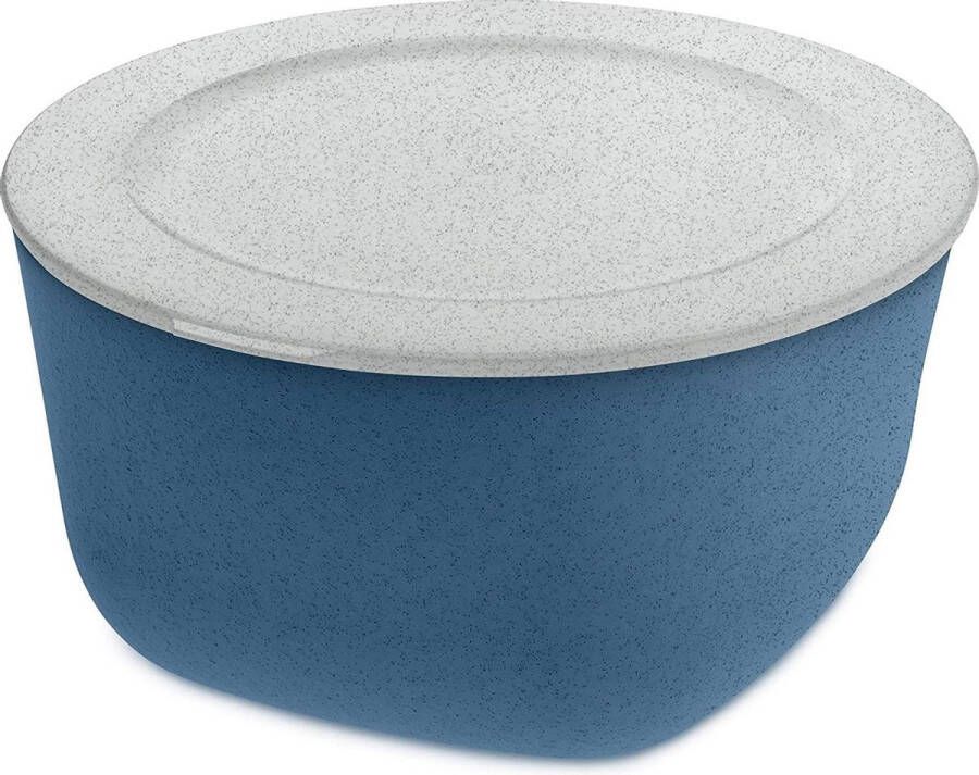 Koziol Schaal met Deksel 4 L Organic Diep Blauw Connect Box 4
