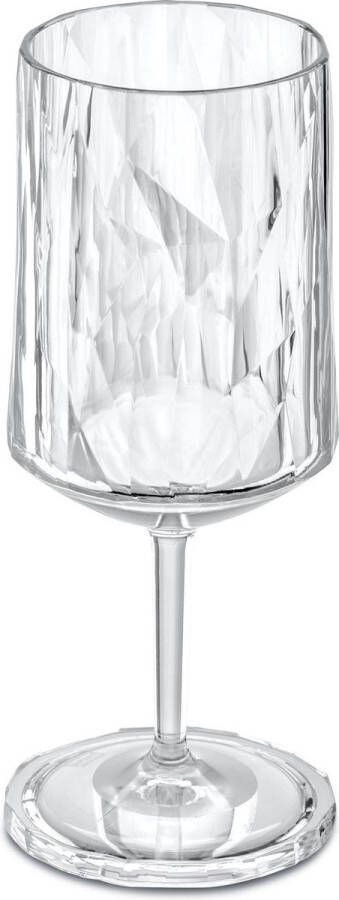 Koziol Superglas Club No. 04 Wijnglas 300 ml Set van 6 Stuks Kunststof Transparant