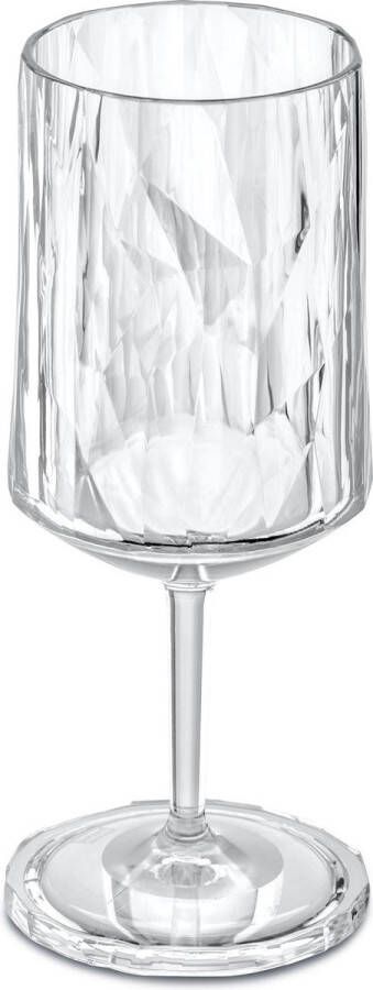 Koziol Club No. 4 Superglas Wijnglas 350ml Helder Kunststof 6 stuks