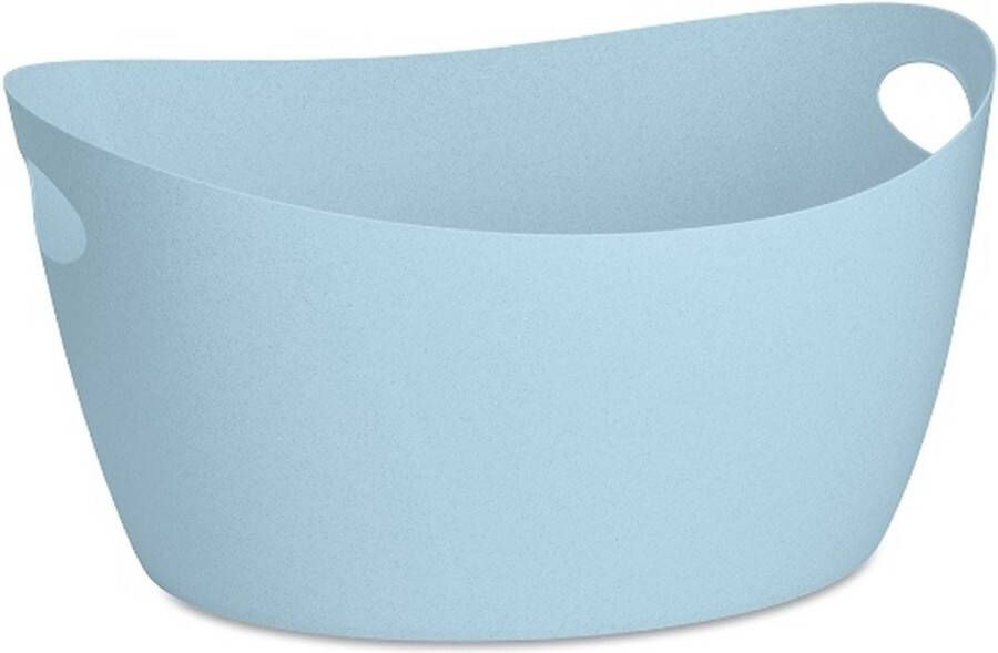 Koziol Wasmand Opbergmand 15 L Organic Recycled Natuur Bloemen Blauw Bottichelli L