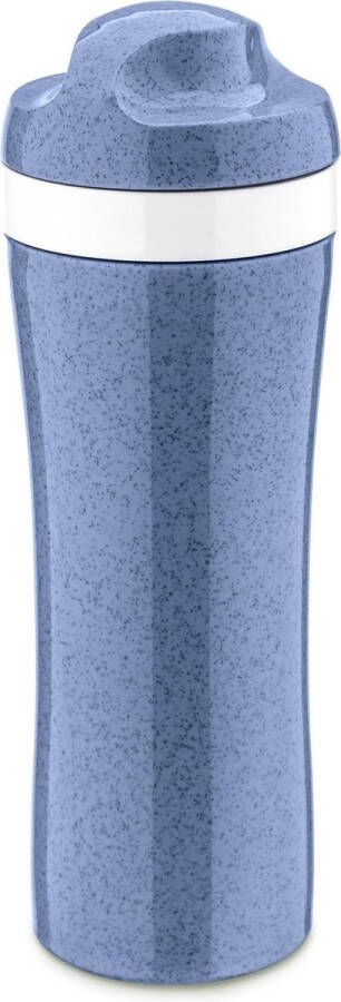 Koziol Waterfles 425 ml Organic Blauw Oase