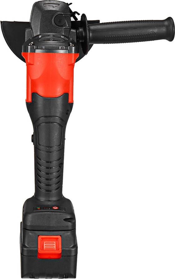 Kraft World Elektrische Haakse Slijper Draadloze Borstelloze Slijpmachine Power Tool Snijden Polijstmachine 21V Batterij