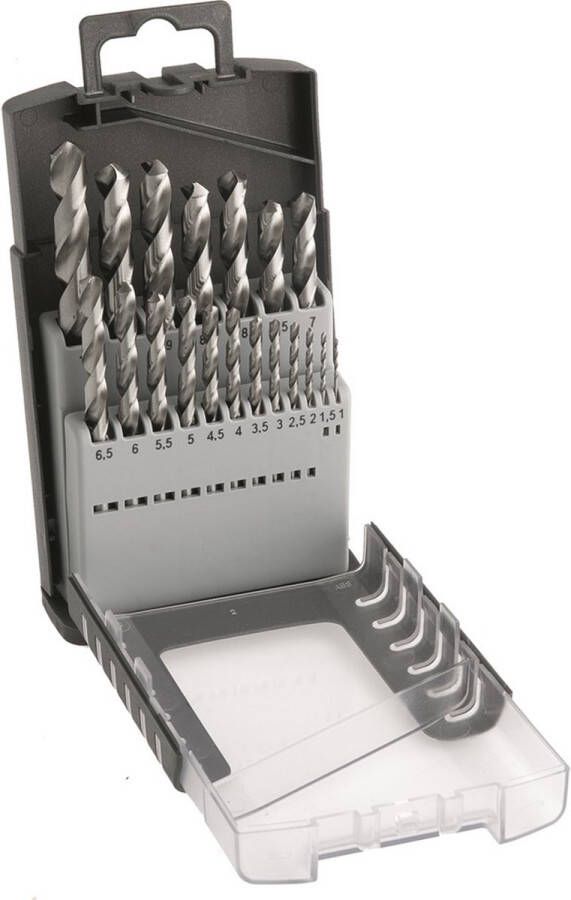 Kraftwerk Metaalborenset HSS-G 19-delig