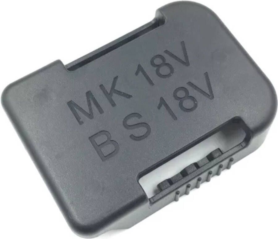 Accu houder geschikt voor Makita Batterij houder voor Makita- battery mount 18V batterij houder geschikt voor Bosch Batterij NIET Inbegrepen! 1 Stuk