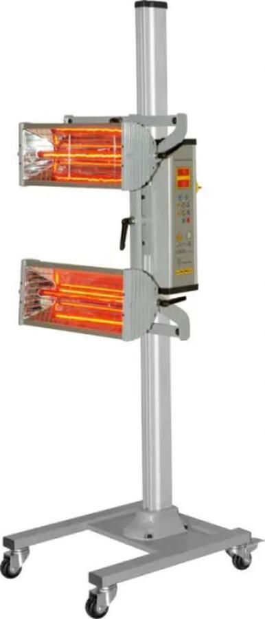 Krauss 200AX Infrarood Straler met 2 cassettes 2200 Watt