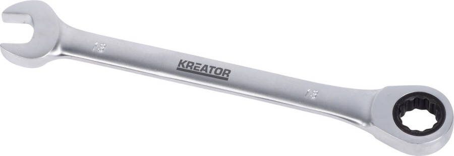 Kreator Hand tools KRT501307 Open ring- ratelsleutel 14 192mm