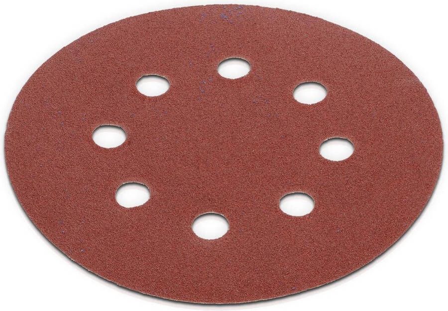 Kreator KRT230507 Schuurpapier rond – Ø125 mm – korrel K120 – 5 stuks