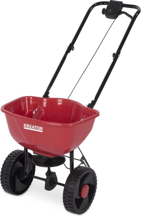 Kreator KRTGR9003 Strooiwagen 140 tot 250 cm instelbare strooibreedte 15 liter