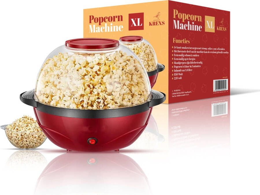 Krexs Popcorn Machine Popcornpan Popcornmachine Popcornmaker Popcorn