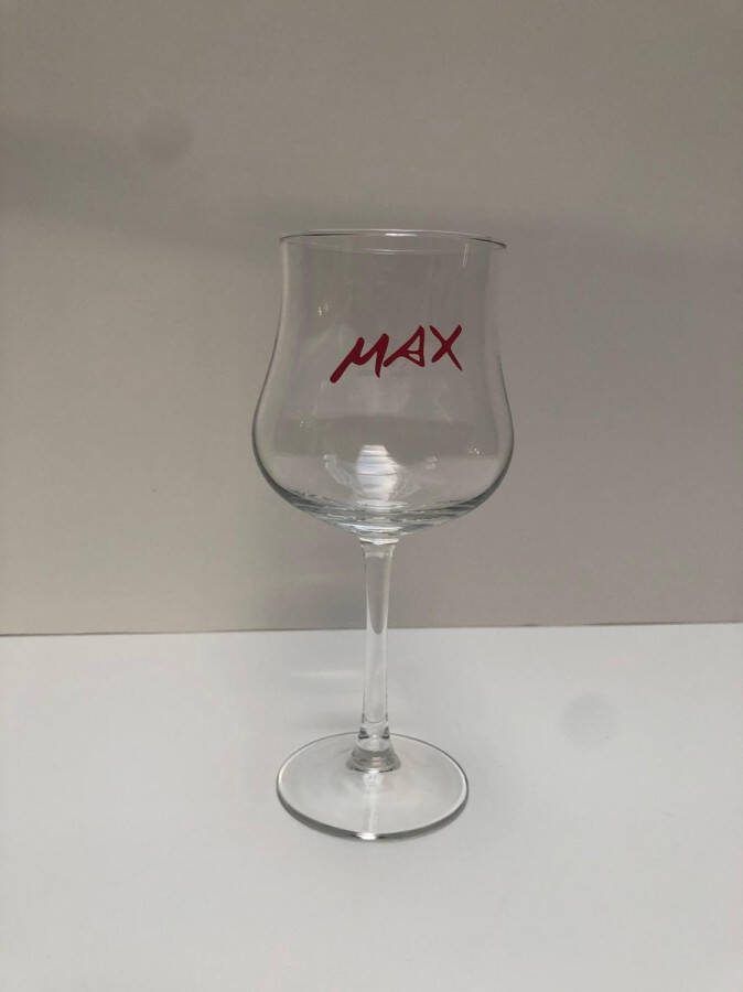 Kriek 4x 25cl Max en fruitbier bierglas bierglazen op voet