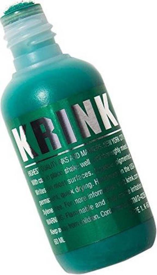 KRINK Groene inkt stift K-60 Squeeze Paint Marker