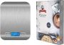 Krumble Digitale Precisie Keukenweegschaal Tot 5000 gram (5 kg) RVS - Thumbnail 1