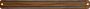 Krumble Messenmagneet Magnetische messenstrip wand Magneetstrip voor messen Messenblok Messenhouder Messenopberger Messenmagneetstrip Ophangmagneet Hout 1 2 x 33 5 cm (lxb) Bruin - Thumbnail 1