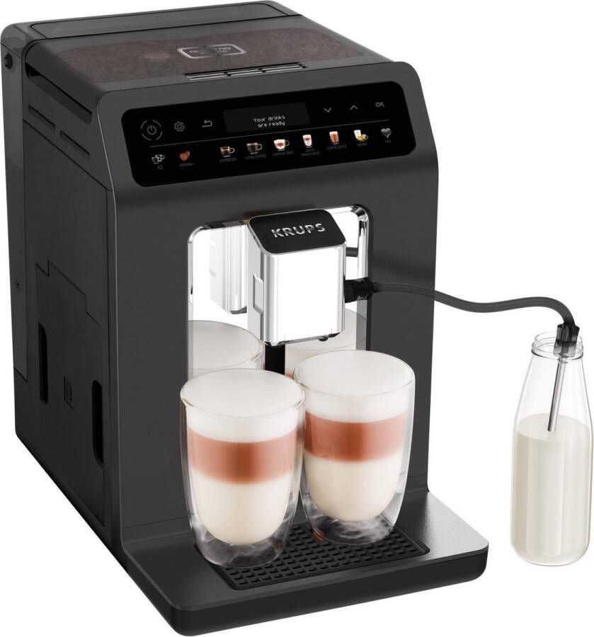 Krups Volautomatisch koffiezetapparaat EA895N Evidence One Barista Quattro Force-technologie OLED-display en touchscreen inclusief 250 mt espresso koffie ter waarde van 6 99 VAP