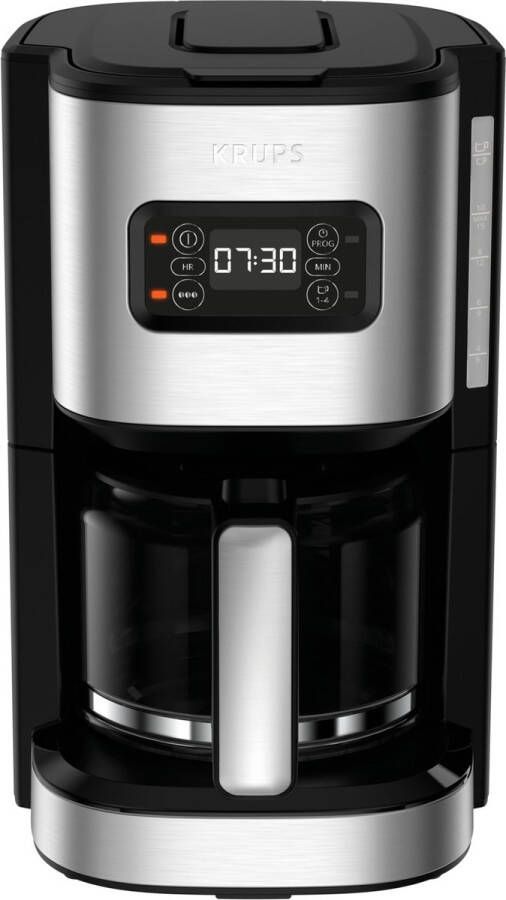 Krups Koffiezetapparaat Excellence Km480d Rvs zwart