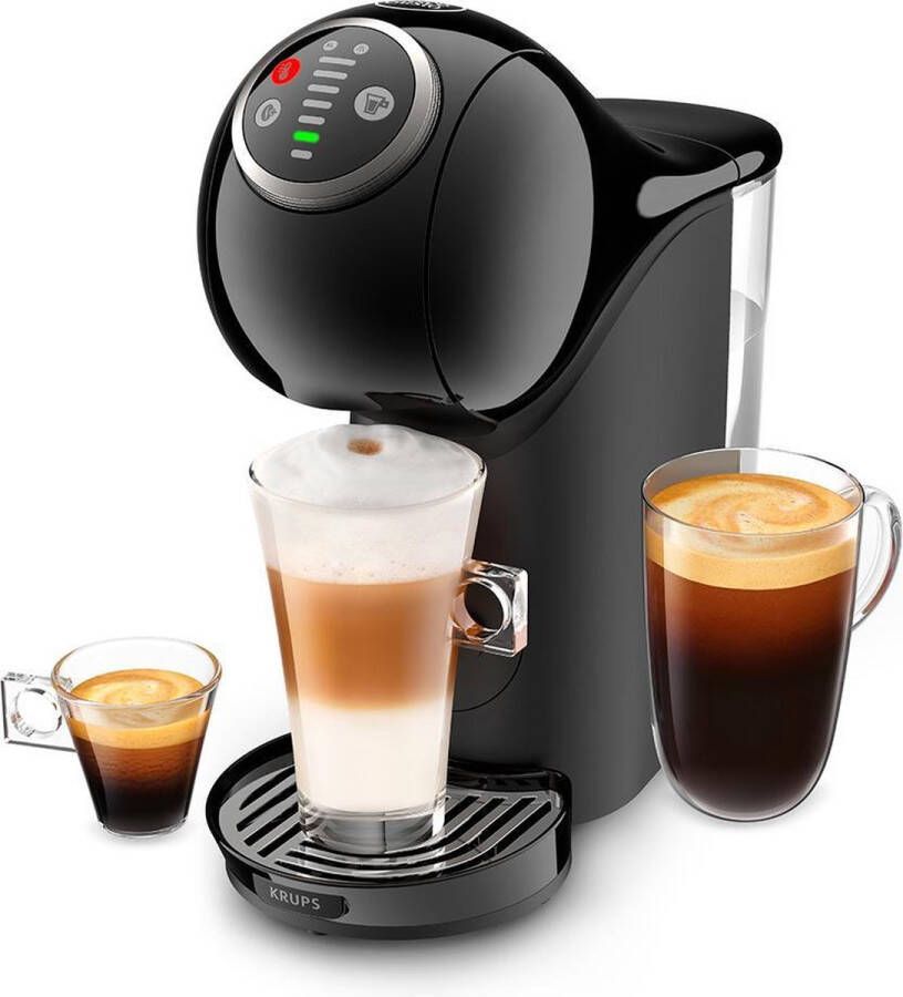 Nescafé Dolce Gusto Koffiecapsulemachine KP3408 Genio S Plus compacte koffiecapsulemachine met boost-technologie en temperatuurkeuze automatische uitschakeling xl-functie 0 8 liter waterreservoir