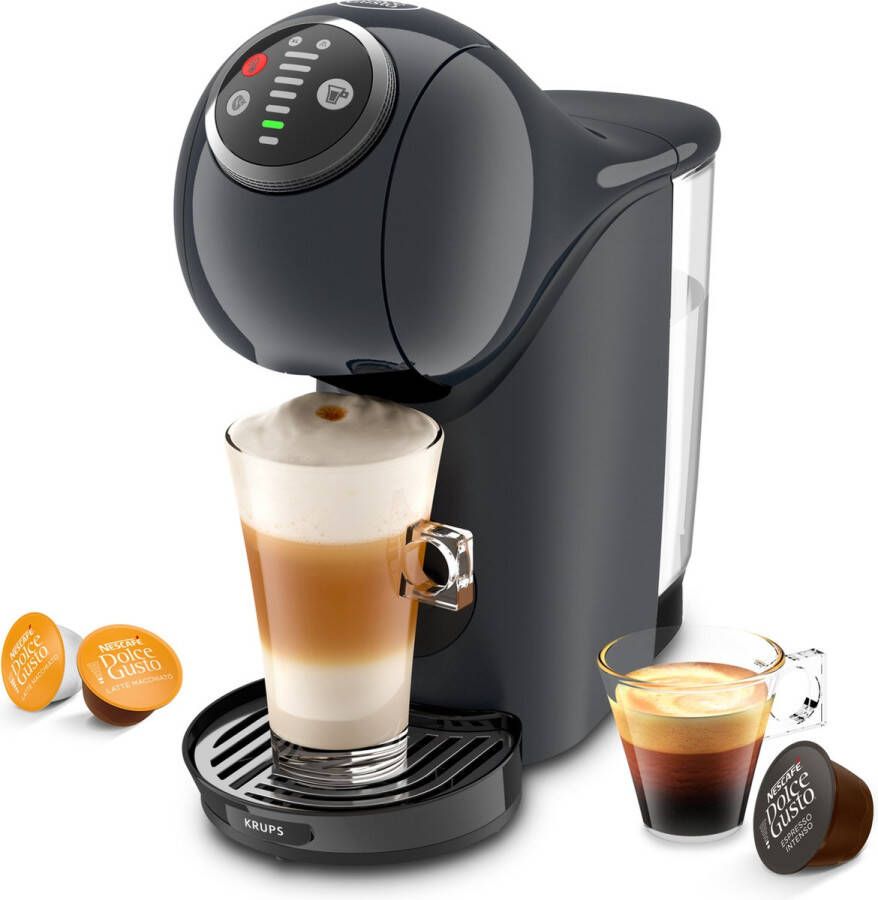 Krups Nescafé Dolce Gusto GENIO S Plus KP340B Automatische Koffiemachine Cosmic grey