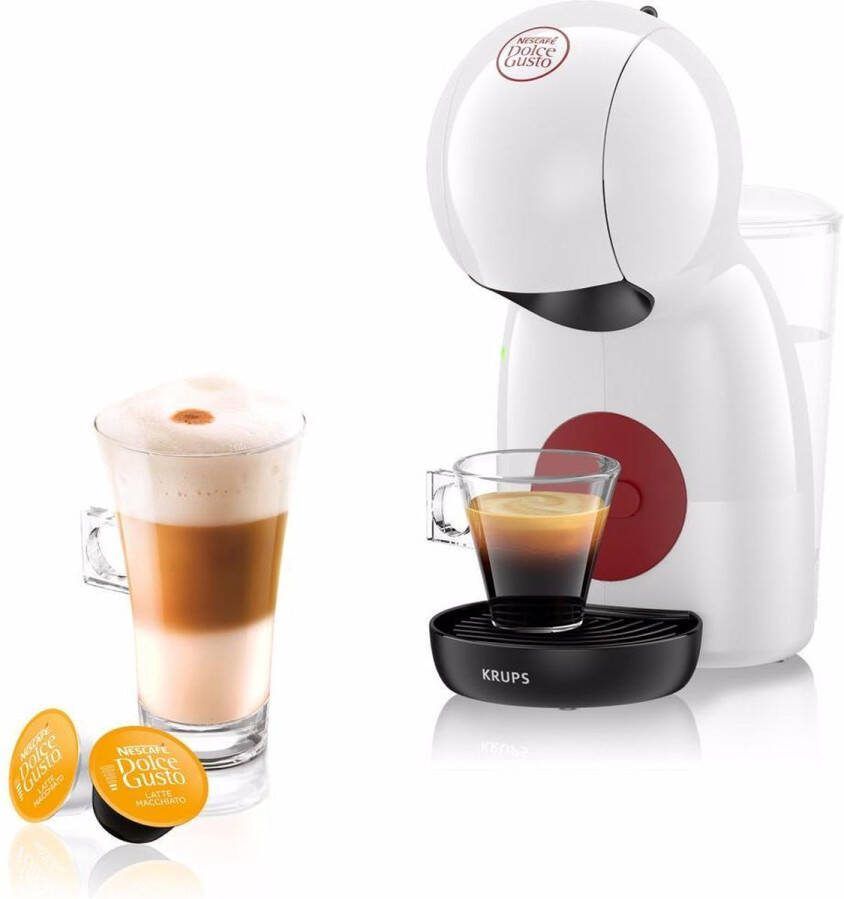 Krups NESCAFÉ Dolce Gusto PICCOLO XS KP1A0110 Handmatige koffiecupmachine Wit