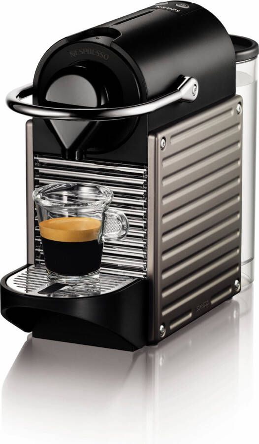 Krups Nespresso Pixie XN304T Koffiecupmachine Titanium