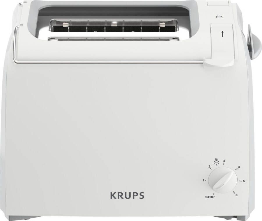 Krups KH1511 Broodrooster Met geïntegreerde broodopzet Wit