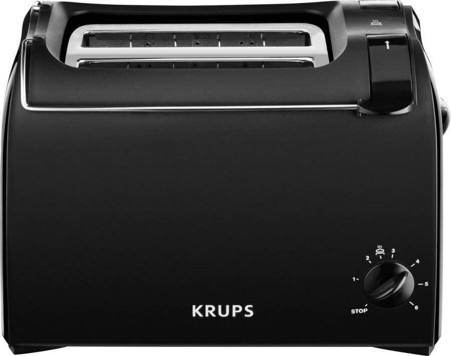 Krups Toaster Pro Aroma KH1518 Kruimellade 6 bruiningsgraden liftfunctie