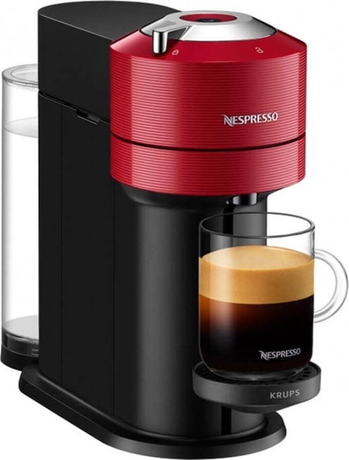 Krups Vertuo Next XN9105 nespresso koffiezetapparaat (rood)