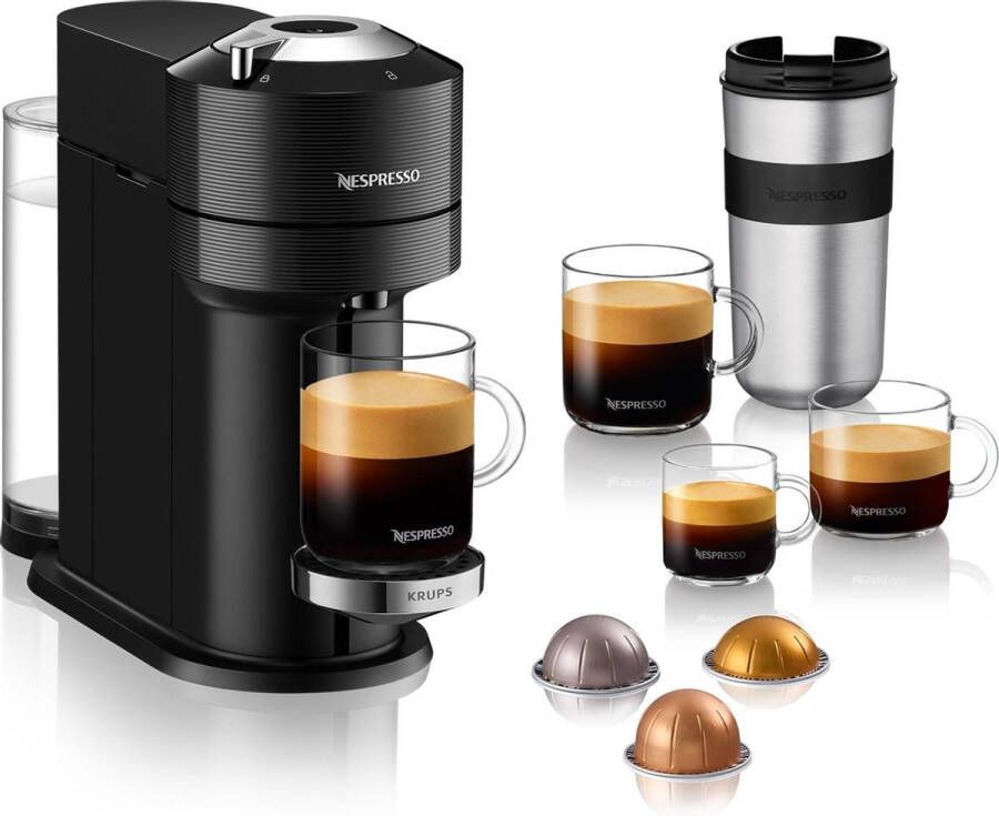 Krups Nespresso Vertuo Next Premium XN9108 Nespresso Zwart