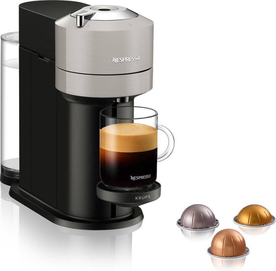 Krups Vertuo Next XN911B Koffiecupmachine Inclusief melkopschuimer