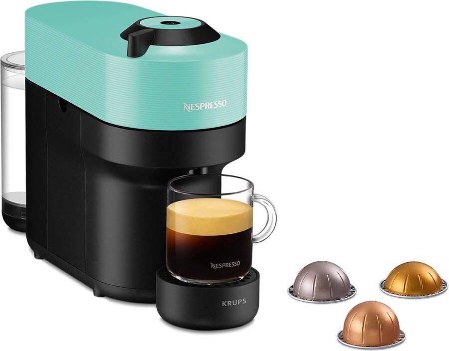 Krups Vertuo POP XN9204 Koffiecupmachine Aqua Mint