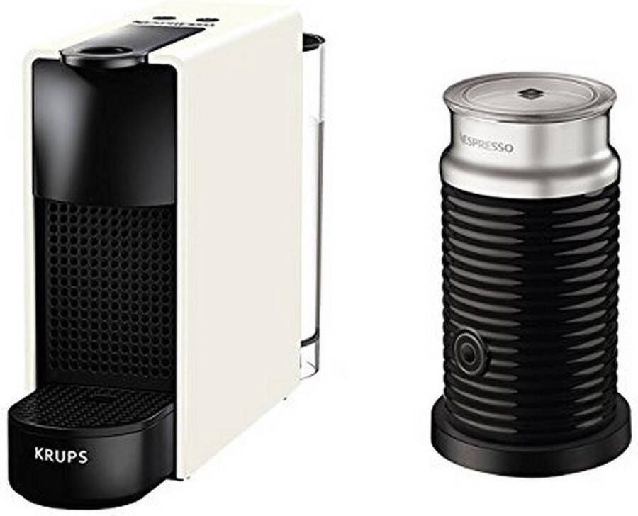 Krups XN1111 Nespresso Essenza Mini Koffiepadmachine 0.7L Wit Zwart