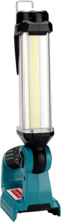 KRYLANSO LED Bouwlamp voor Makita 14 4V 18V LXT accu USB Powerbank functie incl. Gereedschap houder Verstelbare Lampkop Compact en Hanteerbaar 35 Watt 2000 Lumen (geleverd zonder accu en lader)
