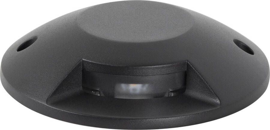 KS Verlichting Evo Deckspot 1 lichts Vloerspot Zwart